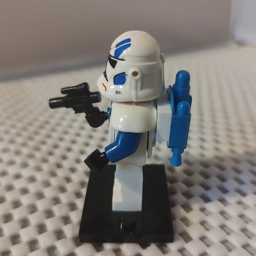 Custom Star Wars Minifigure Jet Trooper Lego Compatible